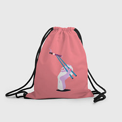 Рюкзак-мешок Не киряй, цвет: 3D-принт