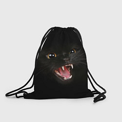 Рюкзак-мешок Злой Котик, цвет: 3D-принт
