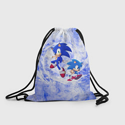Рюкзак-мешок Sonic, цвет: 3D-принт