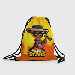 Рюкзак-мешок Brawl stars poco Поко, цвет: 3D-принт