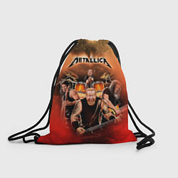Рюкзак-мешок Metallica, цвет: 3D-принт