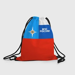 Рюкзак-мешок Флаг МЧС России, цвет: 3D-принт