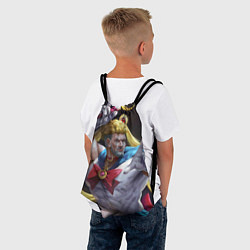 Рюкзак-мешок Сейлор Панч, цвет: 3D-принт — фото 2