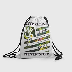 Рюкзак-мешок Off-White: Keep Going, цвет: 3D-принт