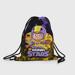 Рюкзак-мешок BRAWL STARS BEA, цвет: 3D-принт