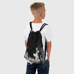 Рюкзак-мешок БЕЛЫЙ ОГОНЬ, цвет: 3D-принт — фото 2