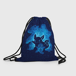 Рюкзак-мешок Сквиртл Эша, цвет: 3D-принт