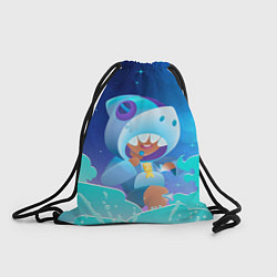 Рюкзак-мешок LEON SHARK - BRAWL STARS, цвет: 3D-принт