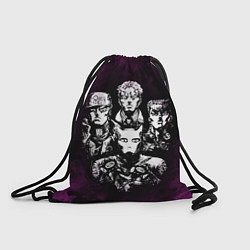 Рюкзак-мешок JOJOS BIZARRE ADVENTURE, цвет: 3D-принт