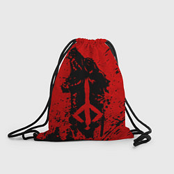 Рюкзак-мешок BLOODBORNE, цвет: 3D-принт