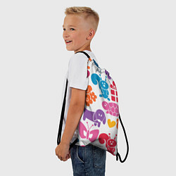 Рюкзак-мешок Звери, детская, цвет: 3D-принт — фото 2