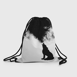 Рюкзак-мешок Galaxy wolf, цвет: 3D-принт