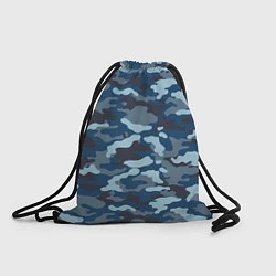 Рюкзак-мешок Камуфляж МВД, цвет: 3D-принт
