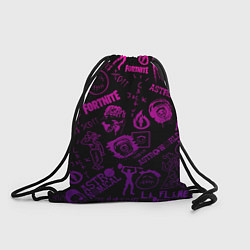 Рюкзак-мешок TRAVIS SCOTT X FORTNITE, цвет: 3D-принт