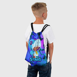 Рюкзак-мешок Скин акулы Леона, цвет: 3D-принт — фото 2