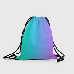 Рюкзак-мешок РАЗНОЦВЕТНЫЙ ГРАДИЕНТ, цвет: 3D-принт