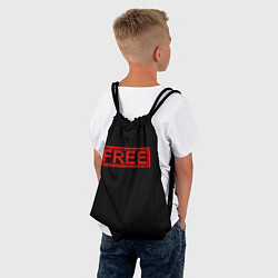 Рюкзак-мешок FREE, цвет: 3D-принт — фото 2