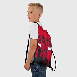 Рюкзак-мешок Chicago Bulls, цвет: 3D-принт — фото 2
