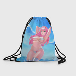 Рюкзак-мешок DARLING IN THE FRANXX, цвет: 3D-принт