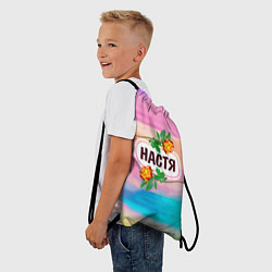 Рюкзак-мешок Настя, цвет: 3D-принт — фото 2
