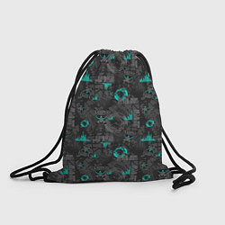 Рюкзак-мешок Cyber, цвет: 3D-принт