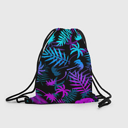 Рюкзак-мешок ТРОПИЧЕСКИЕ ПАЛЬМЫ, цвет: 3D-принт