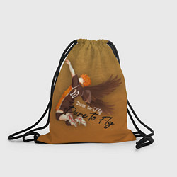 Рюкзак-мешок Dare to Fly Haikyu!!, цвет: 3D-принт