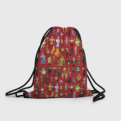 Рюкзак-мешок Мир Рика и Морти, цвет: 3D-принт