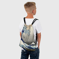 Рюкзак-мешок ЯПОНСКАЯ КАРТИНА, цвет: 3D-принт — фото 2