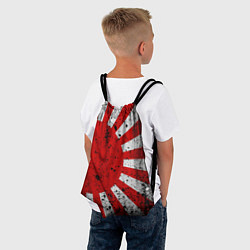 Рюкзак-мешок ЯПОНСКИЙ ФЛАГ, цвет: 3D-принт — фото 2