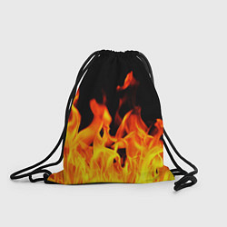 Рюкзак-мешок ОГНЕННЫЙ, цвет: 3D-принт