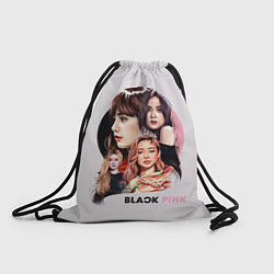 Рюкзак-мешок Blackpink, цвет: 3D-принт