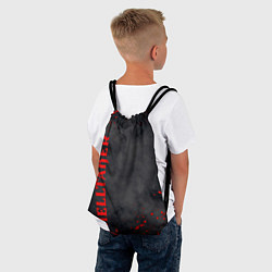 Рюкзак-мешок Helltaker Logo Z, цвет: 3D-принт — фото 2