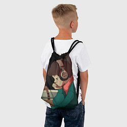 Рюкзак-мешок STUDY GIRL, цвет: 3D-принт — фото 2