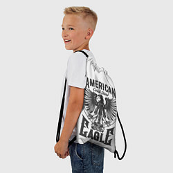 Рюкзак-мешок Американский орел Z, цвет: 3D-принт — фото 2