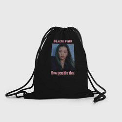 Рюкзак-мешок BLACKPINK - Jisoo, цвет: 3D-принт