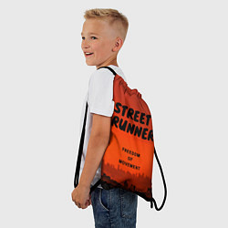 Рюкзак-мешок Street runner, цвет: 3D-принт — фото 2