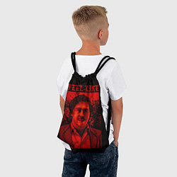 Рюкзак-мешок I feel Like Escobar, цвет: 3D-принт — фото 2