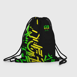 Рюкзак-мешок 6ix9ine Tekashi, цвет: 3D-принт