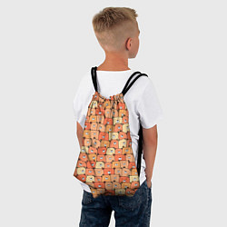 Рюкзак-мешок МИШКИ, цвет: 3D-принт — фото 2