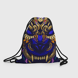 Рюкзак-мешок Король волков, цвет: 3D-принт