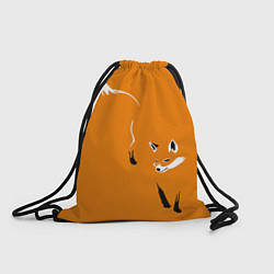 Рюкзак-мешок ЛИСА, цвет: 3D-принт