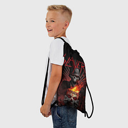 Рюкзак-мешок Slayer, цвет: 3D-принт — фото 2
