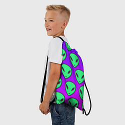 Рюкзак-мешок ALIENS, цвет: 3D-принт — фото 2