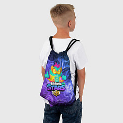Рюкзак-мешок BRAWL STARS DEXTER, цвет: 3D-принт — фото 2