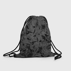 Рюкзак-мешок Черная дымка, цвет: 3D-принт