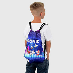 Рюкзак-мешок SONIC СОНИК, цвет: 3D-принт — фото 2