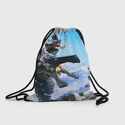 Рюкзак-мешок Horizon Zero Dawn, цвет: 3D-принт