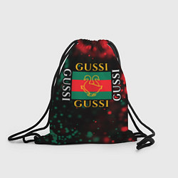 Рюкзак-мешок GUSSI ГУСИ, цвет: 3D-принт