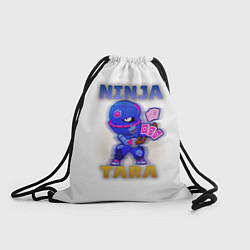 Рюкзак-мешок Ниндзя Тара Бравл Старс BS, цвет: 3D-принт